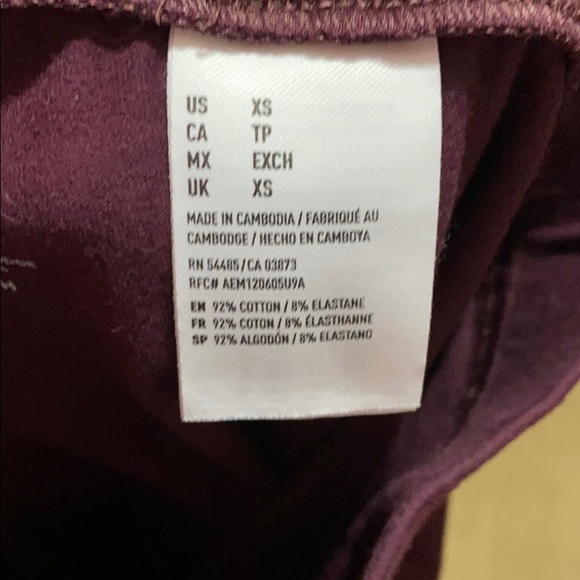 NWOT Juniors XS American Eagle Hi Rise Leggings. - Picture 5 of 7